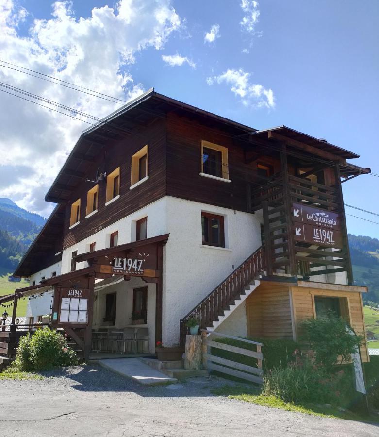 Hotel Le Christiania Arêches Exterior foto